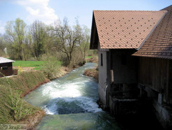 Old sawmill in Mali Mocilnik
