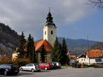 Cerkev sv. Martina - Parkirišče pri cerkvi sv. Martina 