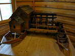 Island of Love - Exhibition Bujrastvo on the Mura River <br> Model of the floating mill 