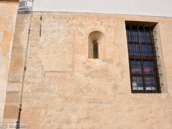 Church of St. Nicholas <br> Romanic window (13th century)