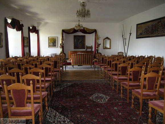 Radgona Castle <br> The castle hall