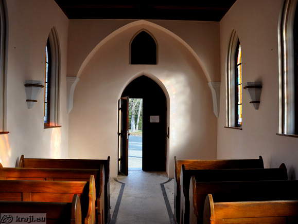 View of the exit