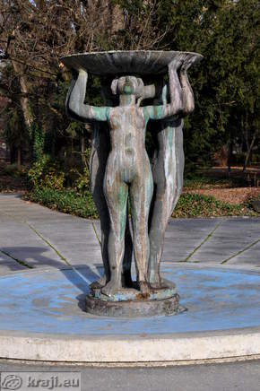 Radenci - Denkmal Die drei Grazien