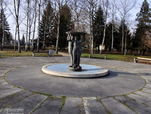 Radenci - Denkmal Die drei Grazien
