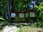 Roman Mound Cemetery - Roman Mound Cemetery - Information boards 