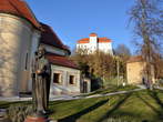 Statue of St. Stephan - Statue of St. Stephan on Church Square in Lendava 