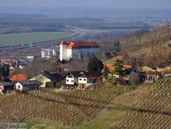 Lendava Castle from direction of Vinarium