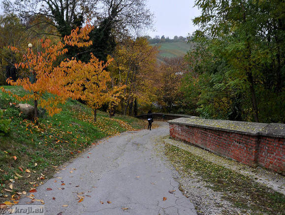 Road from the Lendava Castle