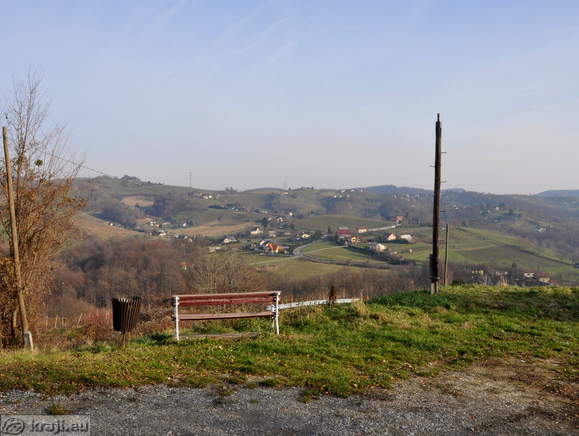 View of the neighbourhood hills