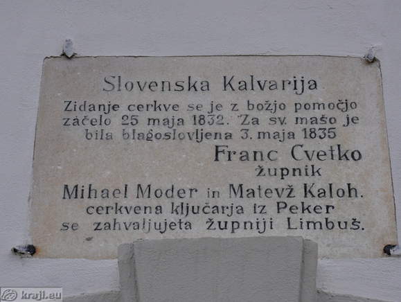 Pekrska gorca - Kirche Unserer Lieben Frau von Seven Sorrows