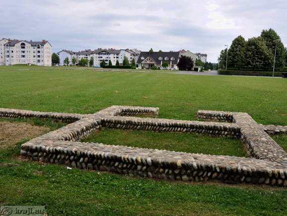 Maribor - Villa rustica und slawische Grab