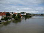 River Drava - Zidovska ulica, Tito Bridge ... from Old Bridge 