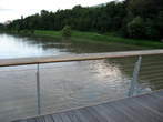 River Drava - View of right bank of Drava from Studenci Footbridge 