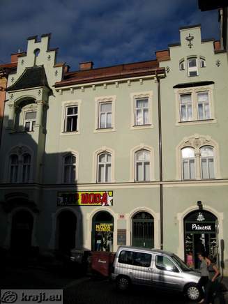 Building on Tyrseva ulica that connects Slovenska and Gregorciceva ulica