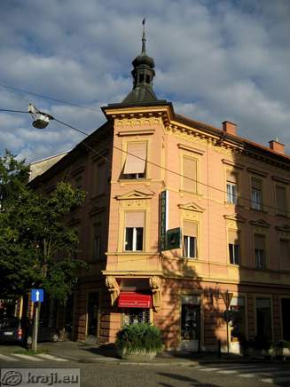 Building on crossing of Gregorciceva and Tyrseva ulica
