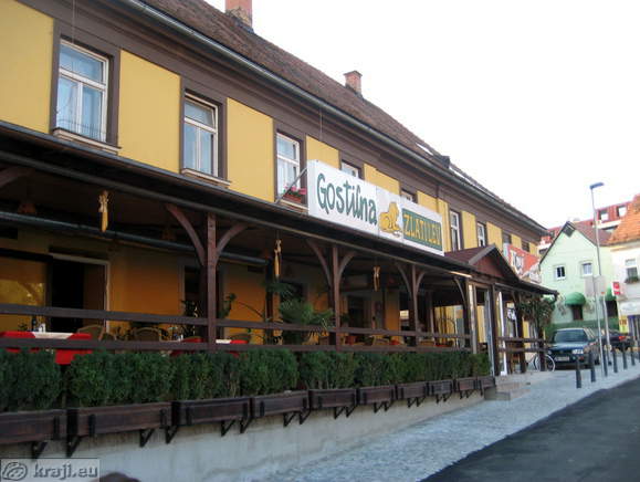 Inn Zlati lev on Vodnikov trg
