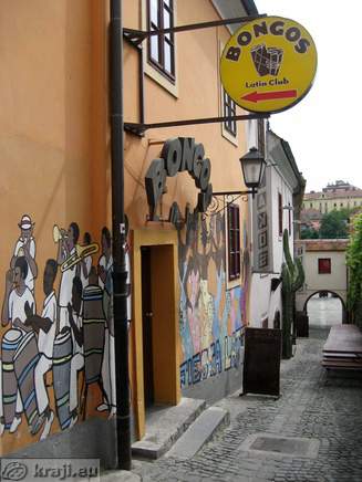 Bongos Latin Club on Mesarski prehod near Lent