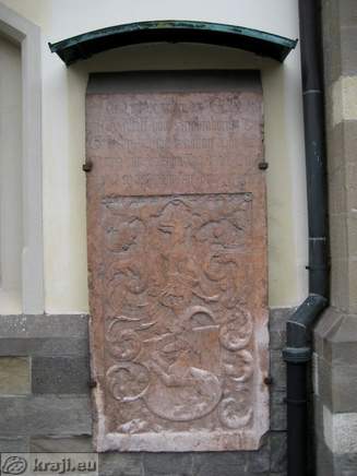 Tombstone built-in the Cathedral