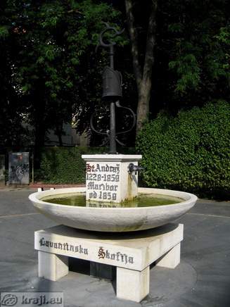 Duplicate of well of the Lavantine diocese St. Andraz