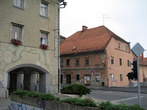 Strossmayerjeva and Gospejna Street - Entrance into old city centre of Maribor from west side over Koroska cesta 