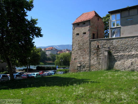 Jewish Tower and river Drava