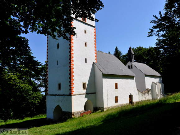 Church near the upper station of Pohorje cable railway