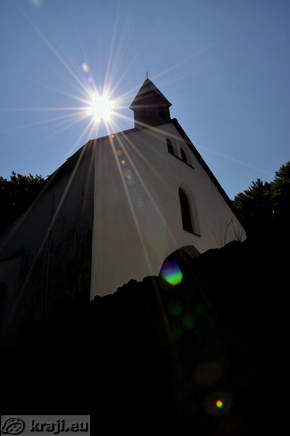 Sunshine on the Church of St. Bolfenk