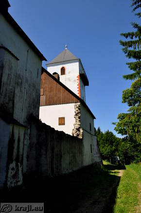 Balcony on the church tower
