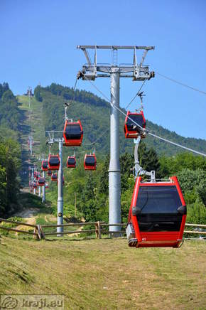Pohorje Seilbahn - Fahr