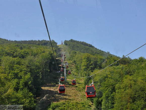 Pohorje Seilbahn - Fahr