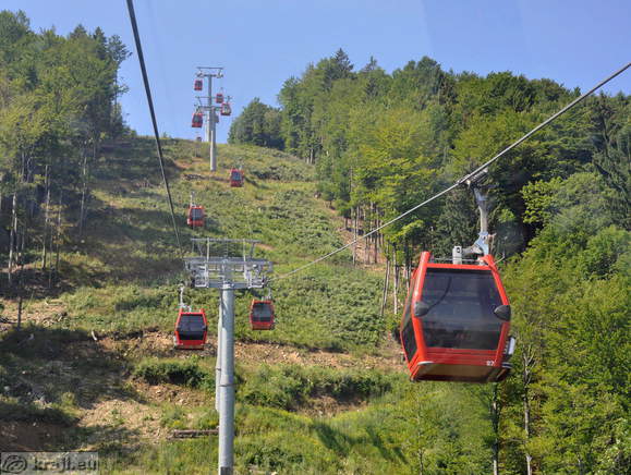 Pohorje Seilbahn - Fahr