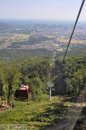 Pohorje Seilbahn - Fahr