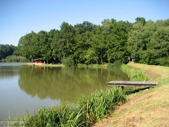 View of dike and Fishing cottage