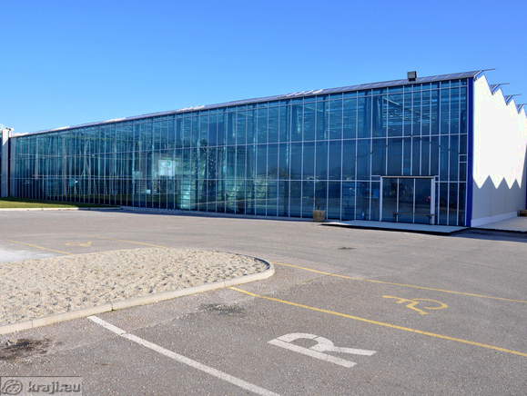 Tropical Garden with parking area