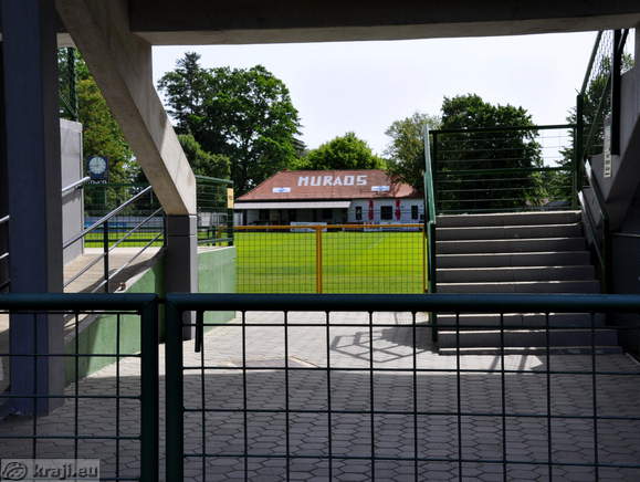 View of the Fazanerija Stadium