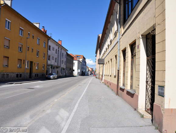 Slomskova ulica in Murska Sobota