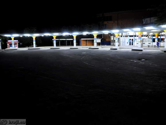 Bus Station <br> Bus Station at night