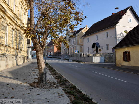 Ptujska cesta v Ormožu