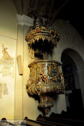 Cerkev sv. Trojice <br> Prižnica