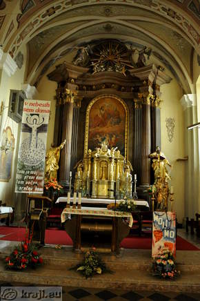 Cerkev sv. Trojice <br> Glavni oltar