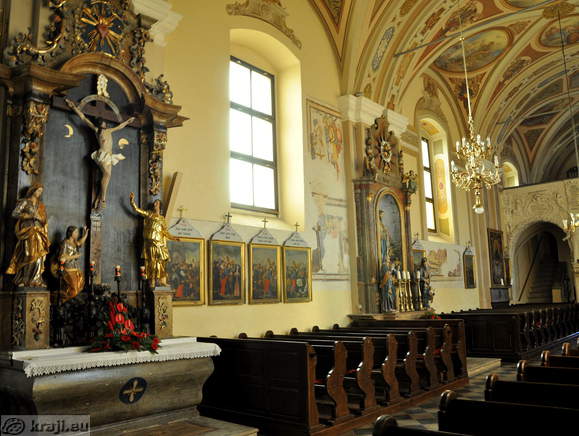 Cerkev sv. Trojice <br> Južna stran cerkve