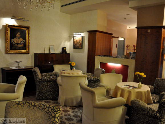 Preddverje ob recepciji