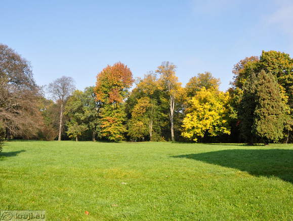 Jeseni je grajski park najlepši