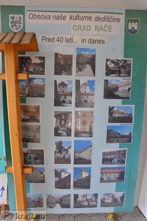 Obnova gradu Rače - Fotografije