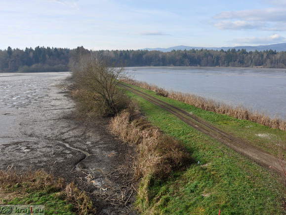 Dike between Big and Small Pond