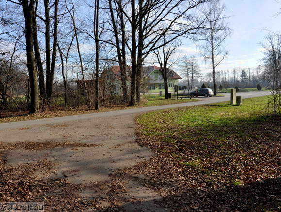 Parking area at Hunting lodge Race