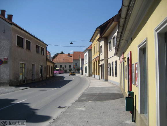 Slovenska Bistrica - Gradisca, Kolodvorska und Vosnjakova Straße
